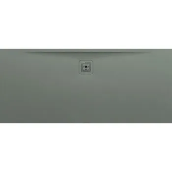 Sprchová vanička LAUFEN PRO Sprchová vanička, obdélníková, s odtokem na delší straně, materiál Marbond 1600x700, Betonově šedá - H2139560790001