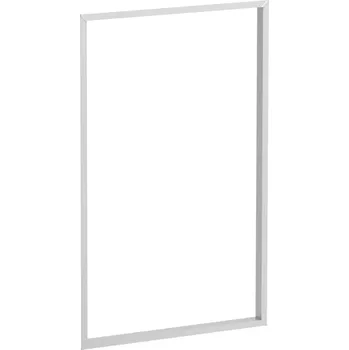 Koupelnový nábytek LAUFEN FRAME 25 Instalační rám pro montáž do stěny, zrcadlová skříňka 450 mm 480x30, Bílá - H4083809000001