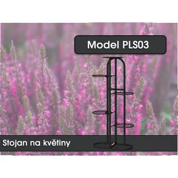 Stojan na květiny Stojan na květiny PLS03, 107 x 47,5 x 24 cm - N Scorpion elektro s.r.o.