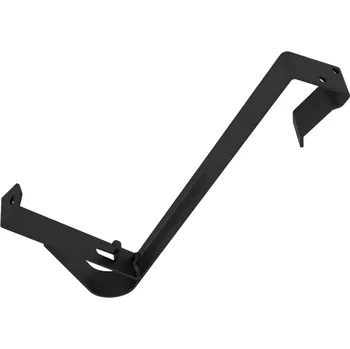 PRODOMOS line Držák protisněhové zábrany 155 mm TYP "D" pro betonové tašky - Černá RAL 9005