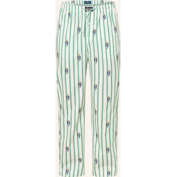 Polo Ralph Lauren Pánské Pyžamové Kalhoty, bílá / zelená, 50