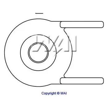 Alternátor Regulátor generátoru WAI IB248