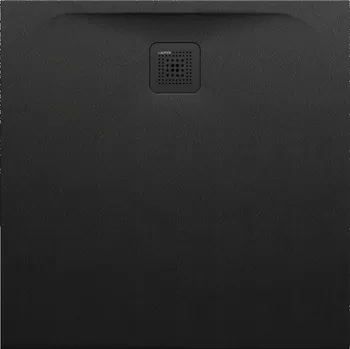 Sprchová vanička LAUFEN PRO Sprchová vanička, čtvercová, s odtokem na straně, materiál Marbond 900x900, Černá - H2109560800001