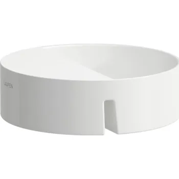 Nábytek LAUFEN SONAR Polička pro vanu Sonar, materiál Marbond 270x270, Bílá - H2933400000001