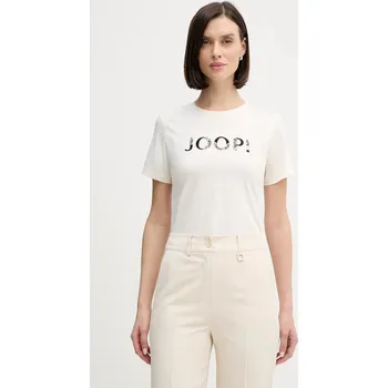 Bavlněné tričko Joop! 30100842 béžová 08X, vel. 38