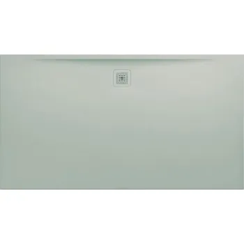 Sprchová vanička LAUFEN PRO Sprchová vanička, obdélníková, s odtokem na delší straně, materiál Marbond 1800x1000, Light grey - H2119560770001