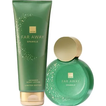 Tělové mléko AVON Far Away Sparkle EDP 50ml + Tělové mléko