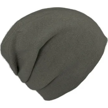 Čepice Fiebig - Headwear since 1903 Dámská kašmírová čepice olivová – vzadu seskládaná Velikost: Unisize (S-XL)