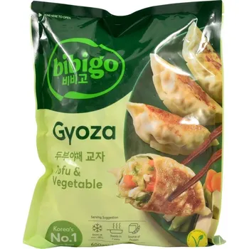 Hotové jídlo Bibigo Gyoza Knedlíčky plněné tofu a zeleninou, 600 g