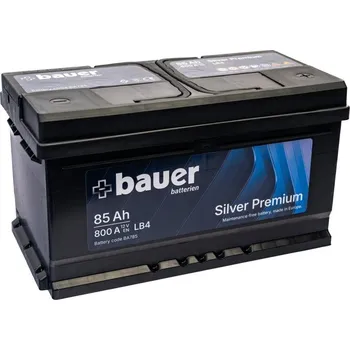 Autobaterie Autobaterie BAUER SILVER Premium 85Ah 12V 800A