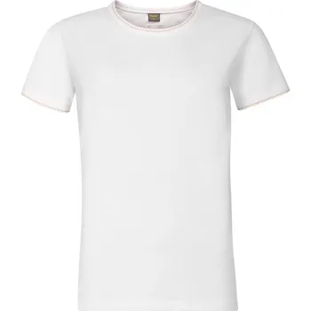 Dámské tričko triko dámské krátké NAX QENQA bavlněné bílé Varianta: XL