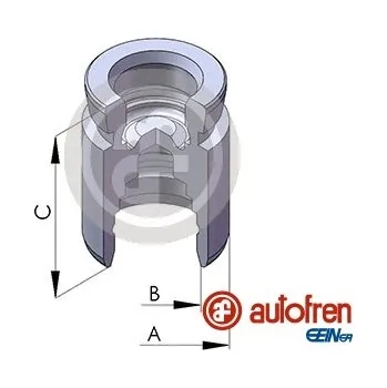 Brzdový třmen Píst, brzdový třmen SEINSA AUTOFREN D025652