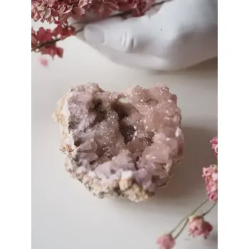 Sběratelství Ametyst růžový, geoda Brazílie, 206 g