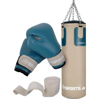 Boxovací pytel Set na boxování- pytel + rukavice + omotávky, 25 kg