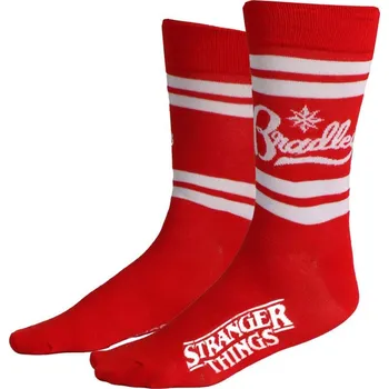 Ponožky Stranger Things - Bradley's Big Buy Red (38-45)