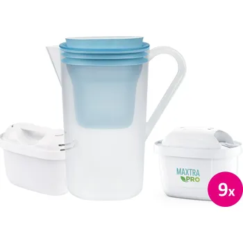 Filtrace vody BRITA Filtrační konvice na vodu se sadou náhradních filtrů, 11dílná