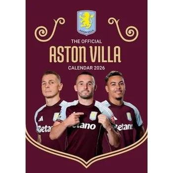 Kalendář ASTON VILLA FC 2026 A3 CALENDAR -