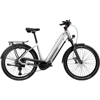 Jízdní kolo CORRATEC Life CX8 12S - Rám 57 cm Stříbrná