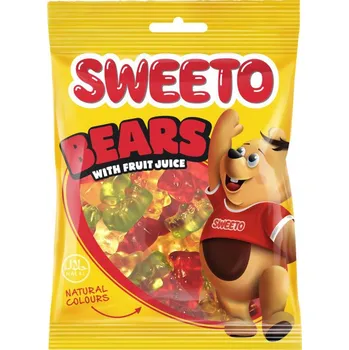 Bonbon Sweeto želé medvídci s ovocnou příchutí 80g