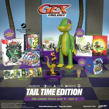Hra pro Nintendo Switch Gex Trilogy Tail Time Edition (Switch)