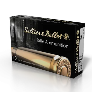 Příslušenství pro sportovní střelbu Střelivo Sellier&Bellot 6,5 x 57 R SP 131gr, 1 ks