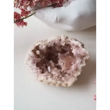 Sběratelství Ametyst růžový, geoda Brazílie, 173 g