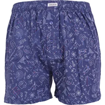 Trenýrky Andrie bavlněné trenky pro učitele PS 5847 navy velikost L-50/52