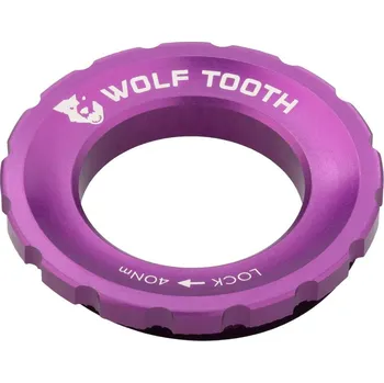 Brzda na kolo Centerlock matice Wolf Tooth - Vnější Barva: Ultraviolet Purple