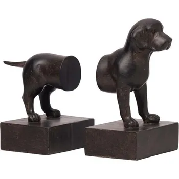 Zarážka na knihu Knižní zarážka pes sada 2 ks