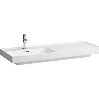 Umyvadlo LAUFEN MEDA Umyvadlo, odkládací plocha vpravo 1200x460, Bílá mat - H8171107571121