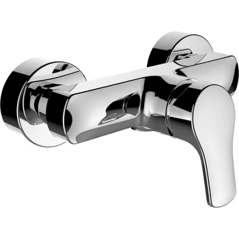 Vodovodní baterie LAUFEN CITYPRO Sprchová nástěnná páková baterie, kartuše Ecototal, průtok 16,2 l/min, bez sprchového příslušenství, chrom 1x1, no colour - HF500952100640