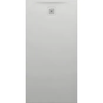 Sprchová vanička LAUFEN PRO Sprchová vanička, obdélníková, s odtokem na kratší straně, materiál Marbond 1600x800, Light grey - H2139580770001
