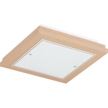 Argon 1866 - Stropní svítidlo TABOR 4xE27/15W/230V 42x42 cm béžová