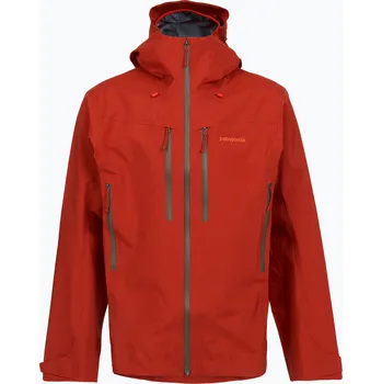 Pánská větrovka Pánská nepromokavá bunda Patagonia Pluma Pro amanita red