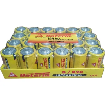 Článková baterie Bateria baterie D/R20 - 24ks