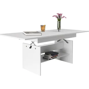 Konferenční stolek Max-i Konferenční stůl rozkládací YASIR bílý