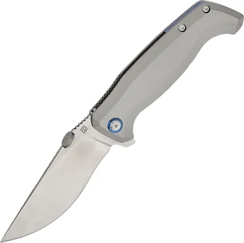 kapesní nůž Nůž Artisan Kami Titanium Sand Blast, (Sand Polished) S35VN 1864G-GY