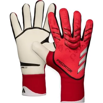 Brankářské rukavice Pánské brankářské rukavice adidas PREDATOR PRO 9 Oranžová, Červená, Bílá