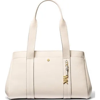 Michael Kors velká kožená kabelka přes rameno krémová + doprava zdarma