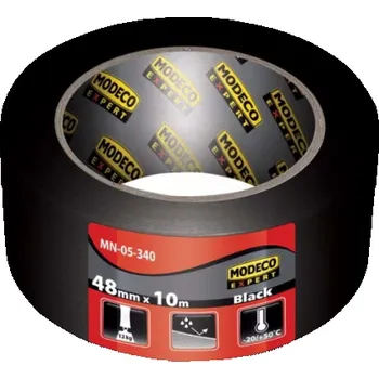 Modeco Univerzální páska DUCT TAPE černá 48mm x 10m MN-05-340