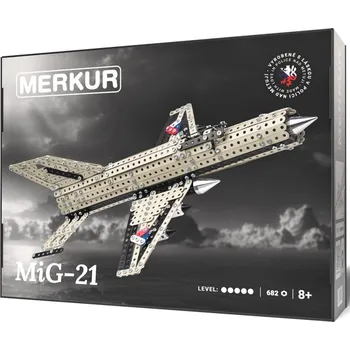 Stavebnice Merkur Stavebnice Merkur Stíhač Mig 21, 682 dílků