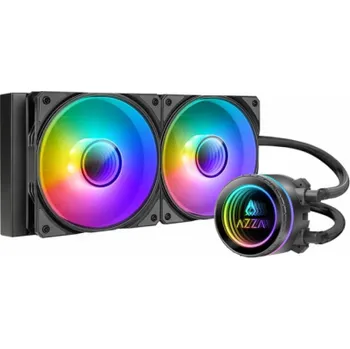 PC ventilátor AZZA GALEFORCE 240 MM ARGB, Vodné chladenie