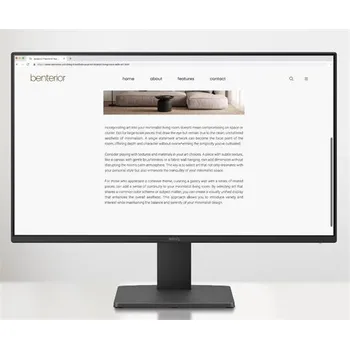 Monitor BenQ LCD GW2491 23,8" IPS/1920x1080/5ms/250nits/1300:1/HDMI/DP/VESA/černá