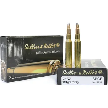 Sport Náboj Sellier&Bellot 7x57 SPCE 173gr, 1 ks