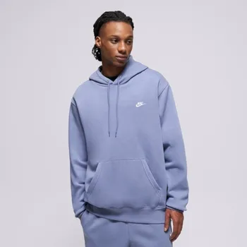 Pánská mikina Nike Mikina S Kapucí M Nk Club Bb Po Hoodie Modrá L