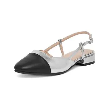 Dámské baleríny Baleríny Clara Barson WS24040-04 Stříbrná 40