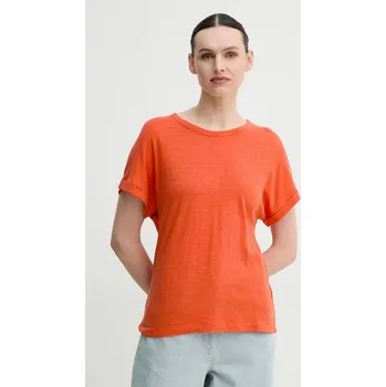 Pánské tričko Tričko Marc O'Polo oranžová barva, 503212151387 23X, vel. XS