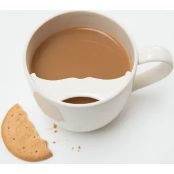 Péče o vousy Captain Fawcett hrnek s krytkou na knír pro praváka