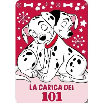 BLANKETS 100X140 LA CARICA DEL 101 DAL36-5394 POLAR FLEECE - 220GSM