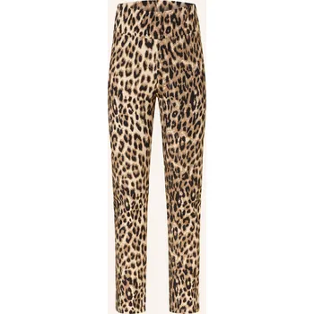 Dámské legíny Mrs & Hugs Dámské Legíny, světle hnědá / béžová / černá, 36